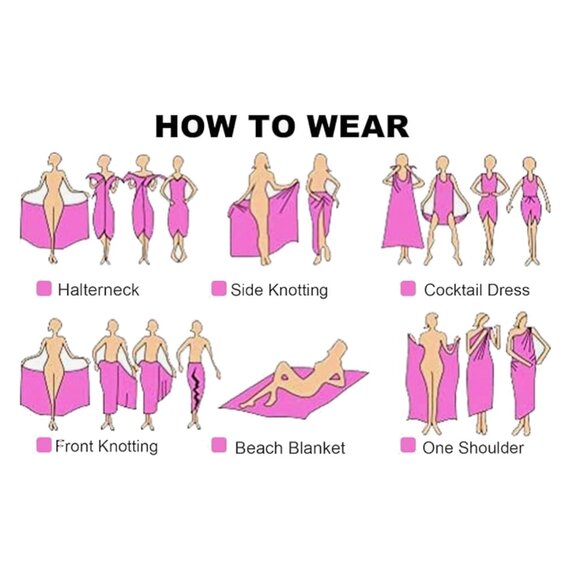 AI'MAGE Womens Butterfly Swimsuit Cover Up Spaghetti Strap Wrap Dress - Picture 5 of 10